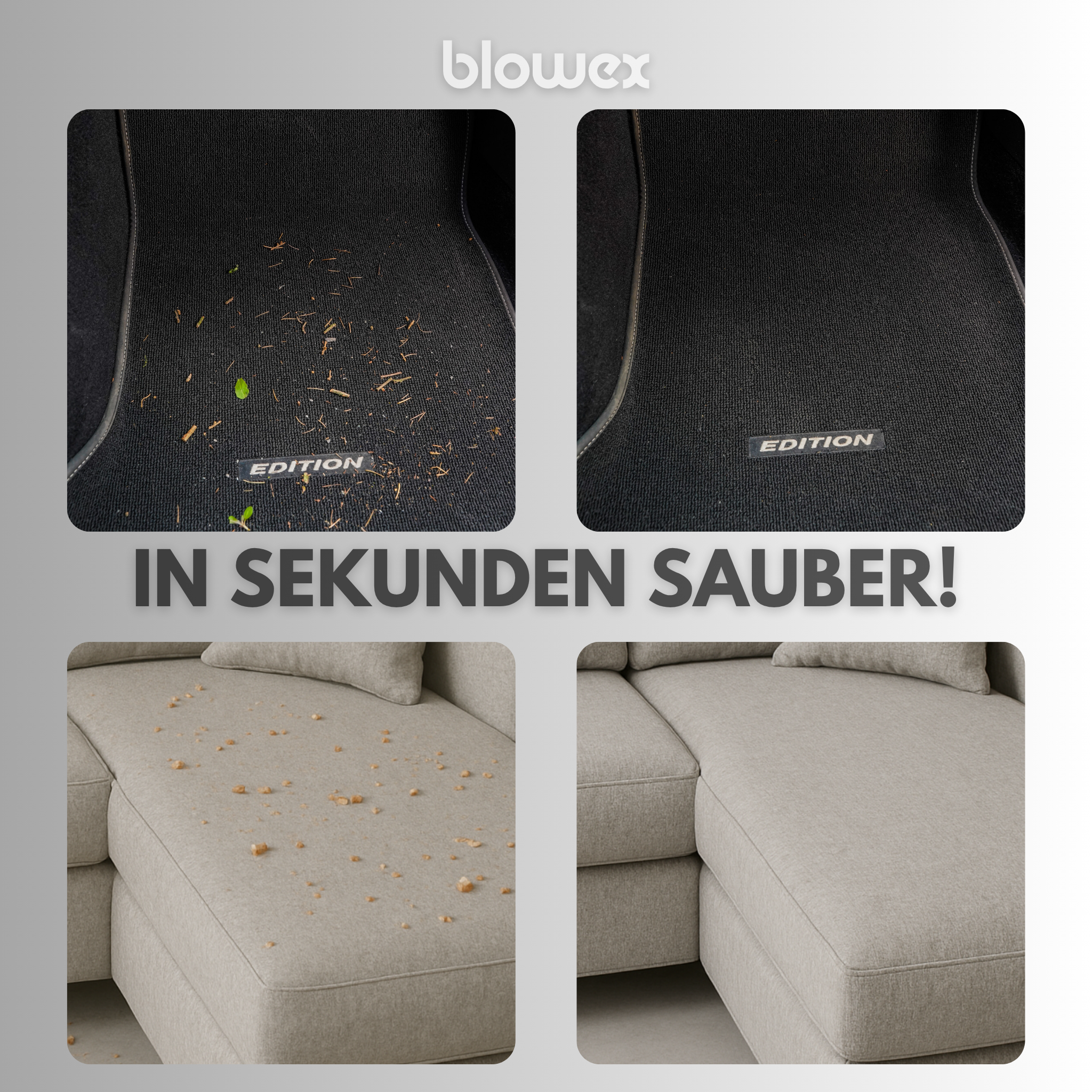 Blowex X2 Pro® - 3 in 1 Handstaubsauger