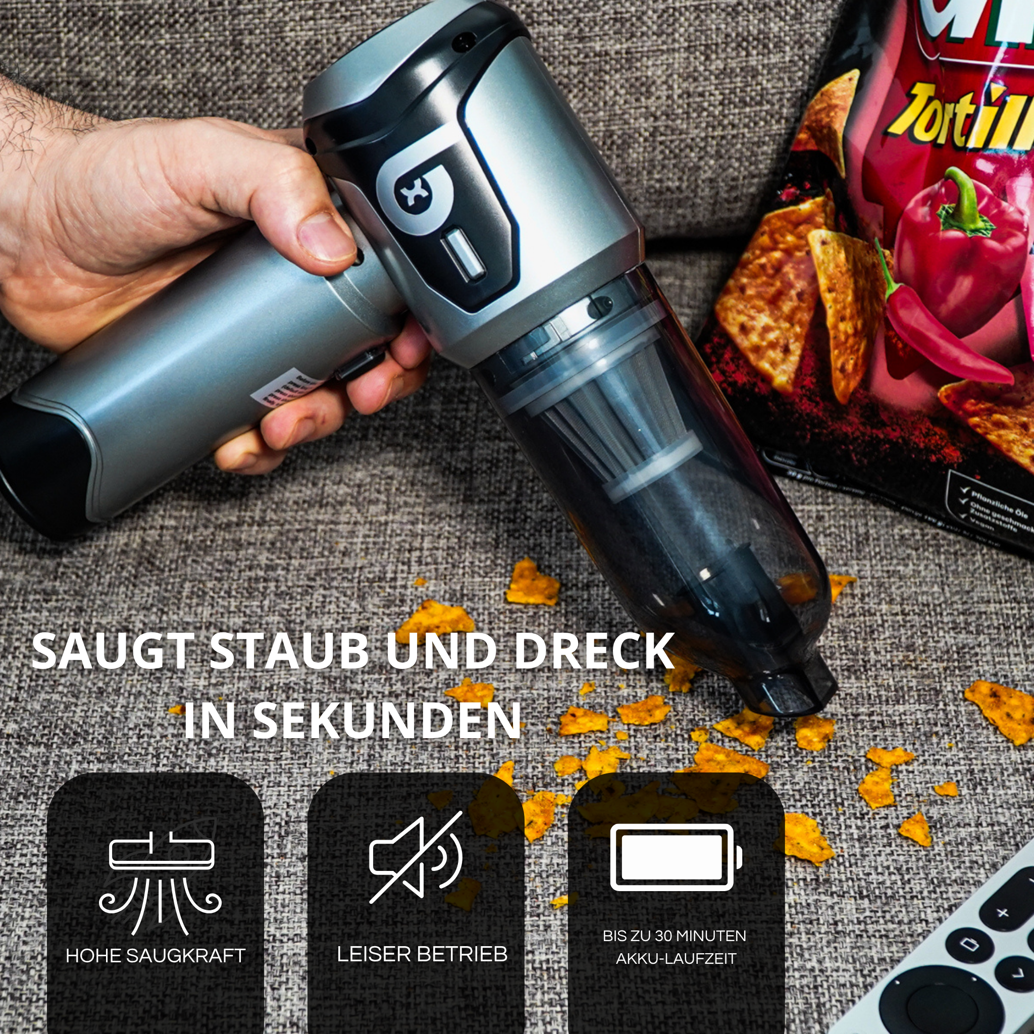 X2 Pro® - 3 in 1 Handstaubsauger