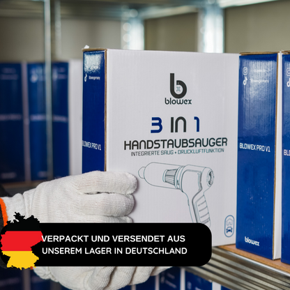 BLOWEX Pro v1® - 3 in 1 Handstaubsauger